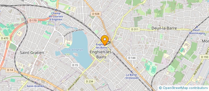 localisation de l'entreprise MONSIEUR YIU LEE à ENGHIEN-LES-BAINS