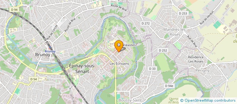 localisation de l'entreprise MONSIEUR YLAN BOUCARD  EPINAY-SOUS-SENART