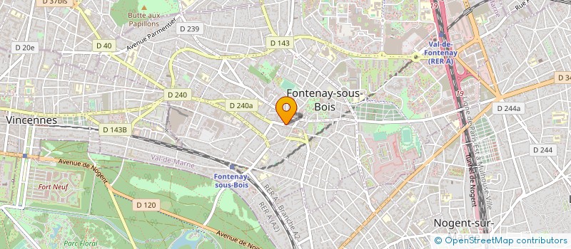 localisation de l'entreprise MONSIEUR YLAN BOUGAIEFF à FONTENAY-SOUS-BOIS