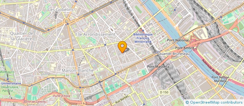 localisation de l'entreprise MONSIEUR YLAN CUVIER  PARIS