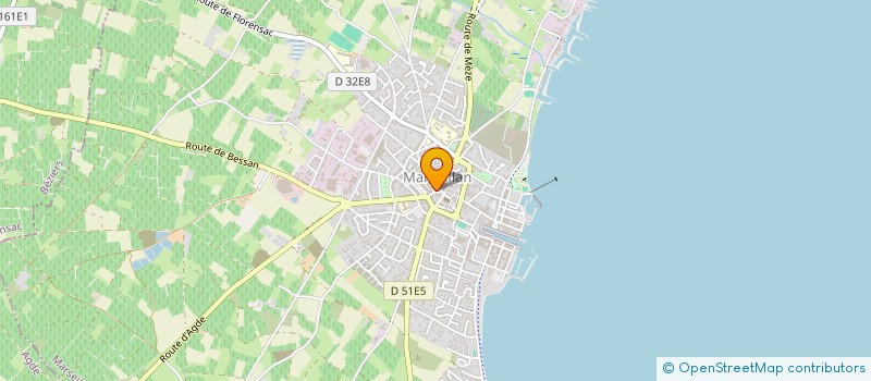 localisation de l'entreprise MONSIEUR YLAN FRANZ à MARSEILLAN