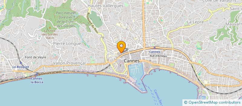 localisation de l'entreprise MONSIEUR YLAN HANNACHI à CANNES