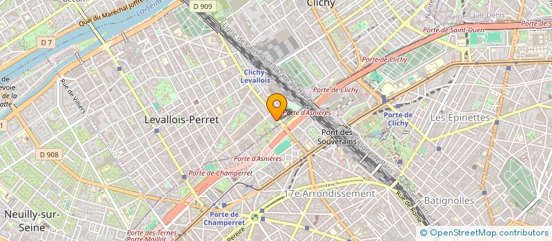 localisation de l'entreprise MONSIEUR YLAN LELLOUCHE à LEVALLOIS-PERRET