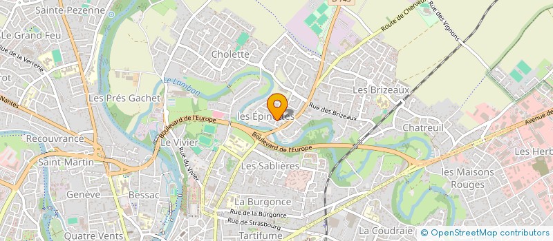 localisation de l'entreprise MONSIEUR YLAN MAMOU  NIORT