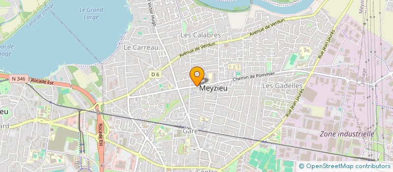 localisation de l'entreprise MONSIEUR YLAN PUIZON  MEYZIEU