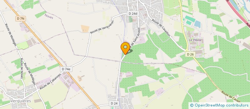 localisation de l'entreprise MONSIEUR YLAN TOESCA  CABANNES