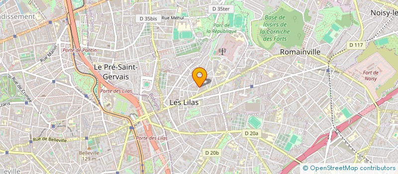 localisation de l'entreprise MONSIEUR YLANE ANKRI à LES LILAS