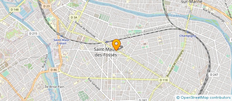 localisation de l'entreprise MONSIEUR YLANE BEN-SIMHON à SAINT-MAUR-DES-FOSSES