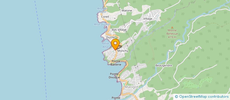 localisation de l'entreprise MONSIEUR YLANE DYVRANDE à BOUILLANTE