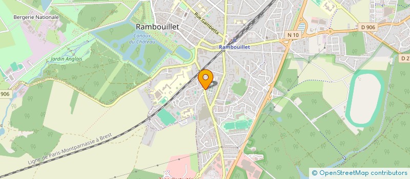 localisation de l'entreprise MONSIEUR YLANE IMEDNI  RAMBOUILLET