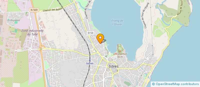 localisation de l'entreprise MONSIEUR YLIAN VINCENT  ISTRES