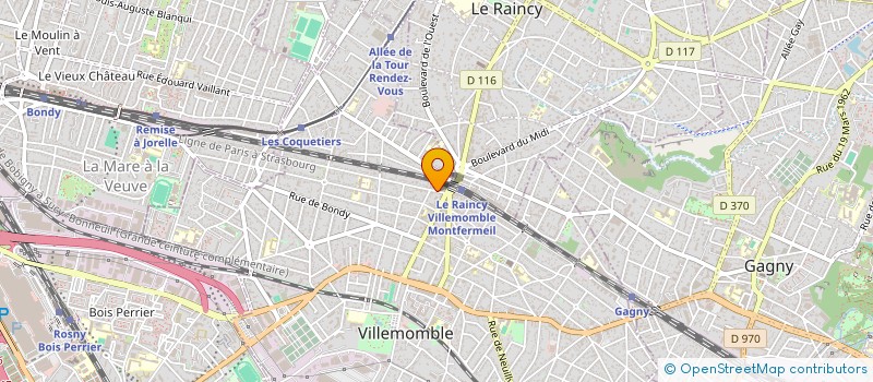 localisation de l'entreprise MONSIEUR YLIANE GENTELET LEMAINQUE  VILLEMOMBLE