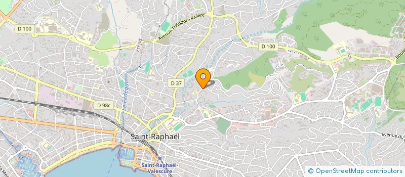 localisation de l'entreprise MONSIEUR YLIAS ATMANI à SAINT-RAPHAEL