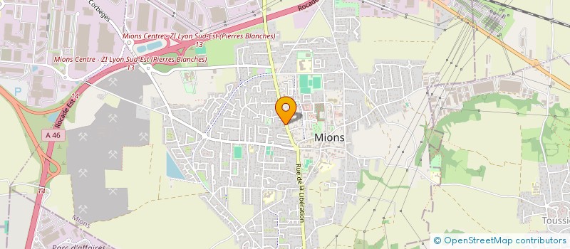 localisation de l'entreprise MONSIEUR YLIES BENAMAR  MIONS