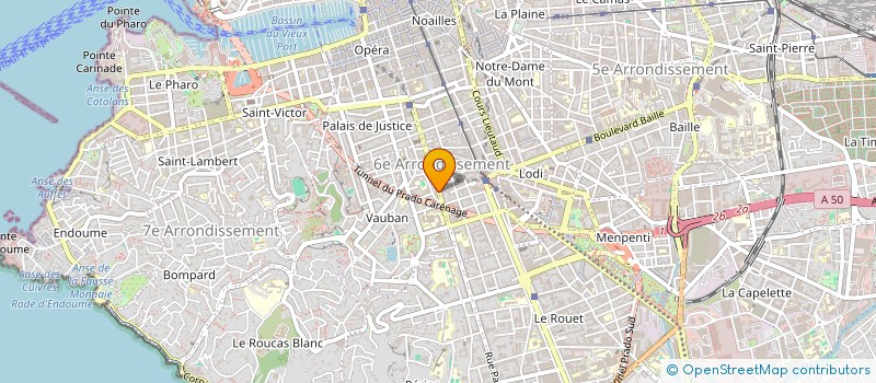 localisation de l'entreprise MONSIEUR YLIES GUERMOUDI à MARSEILLE