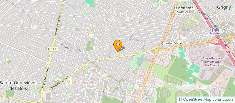 localisation de l'entreprise MONSIEUR YLIES MENDES GONCALVES BENZOUAI  MORSANG-SUR-ORGE