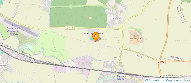 localisation de l'entreprise MONSIEUR YLIESS EL MASAOUDI  THIVERVAL-GRIGNON