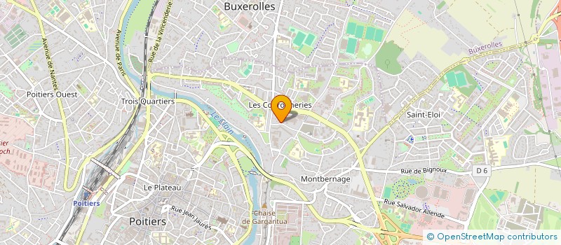 localisation de l'entreprise MONSIEUR YLIESS HATI  POITIERS