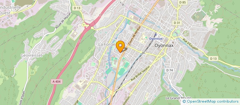 localisation de l'entreprise MONSIEUR YLL REXHEPI à OYONNAX
