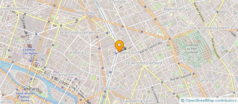 localisation de l'entreprise MONSIEUR YLLAN LALOUM  PARIS