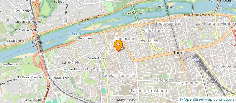 localisation de l'entreprise MONSIEUR YMAD-ED-DIN FRIJY  TOURS