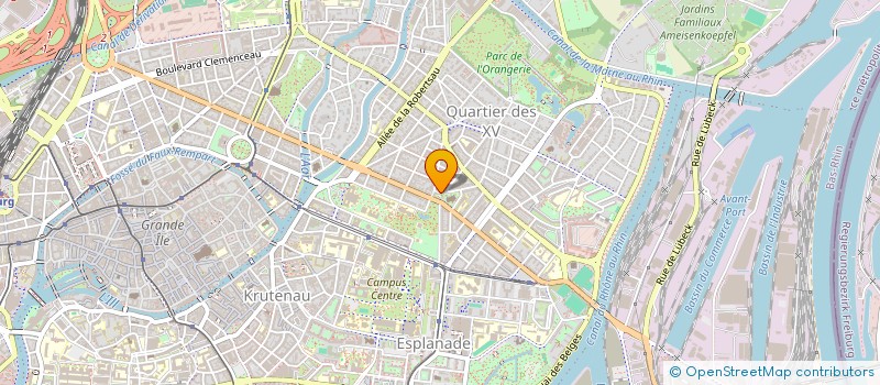 localisation de l'entreprise MONSIEUR YO FUJISO à STRASBOURG