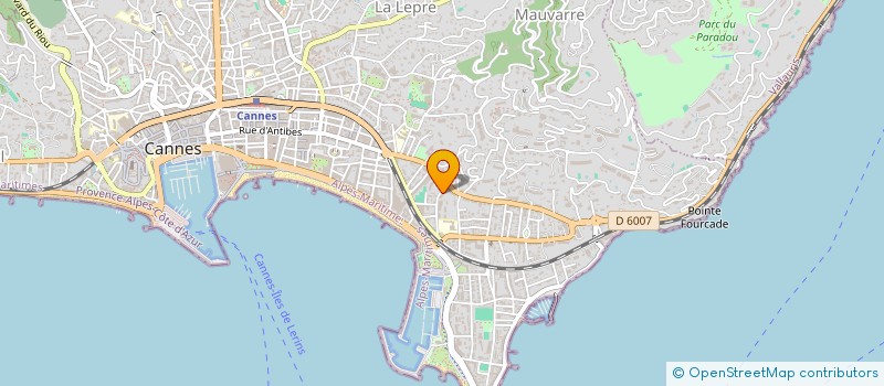 localisation de l'entreprise MONSIEUR YOAN ALBZ à CANNES
