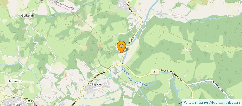 localisation de l'entreprise MONSIEUR YOAN AMORENA  SAINT-PEE-SUR-NIVELLE