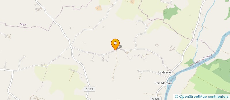 localisation de l'entreprise MONSIEUR YOAN ANTOINE  LES HAUTS-D'ANJOU