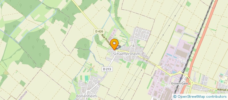 localisation de l'entreprise MONSIEUR YOAN BADER  SCHAEFFERSHEIM
