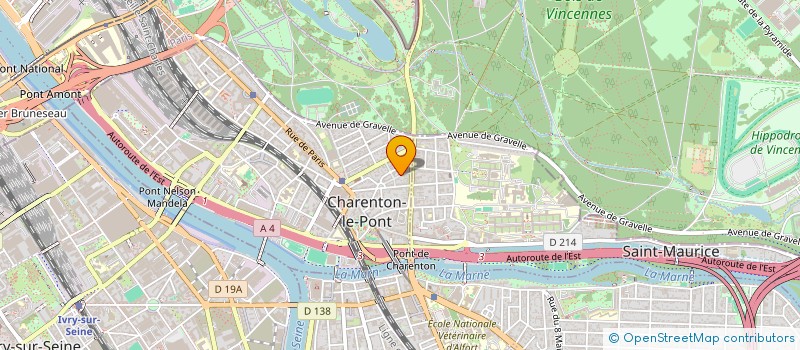 localisation de l'entreprise MONSIEUR YOAN BAROUK  CHARENTON-LE-PONT