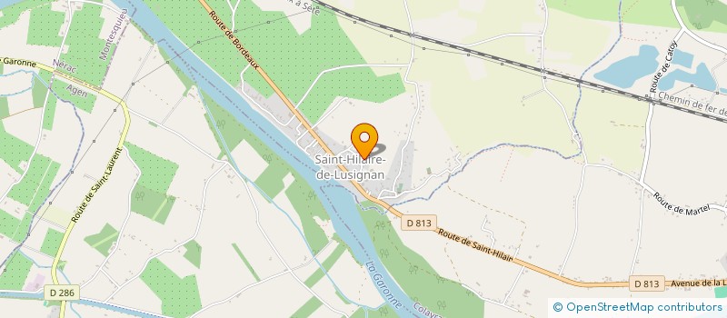 localisation de l'entreprise MONSIEUR YOAN BARRIERE  SAINT-HILAIRE-DE-LUSIGNAN