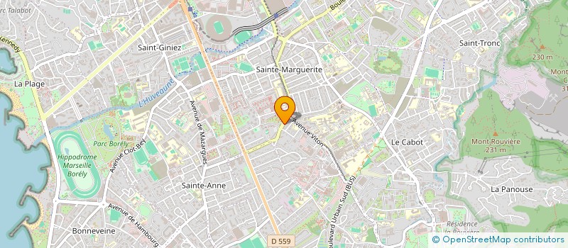 localisation de l'entreprise MONSIEUR YOAN BEN SASSI à MARSEILLE