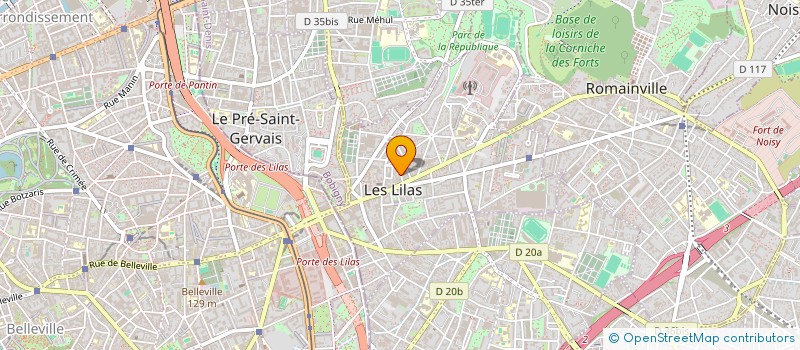 localisation de l'entreprise MONSIEUR YOAN BENKOULA à LES LILAS
