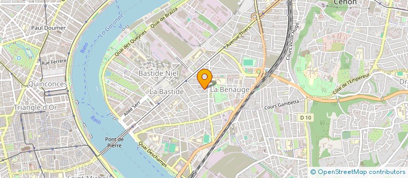 localisation de l'entreprise MONSIEUR YOAN BERNARD  BORDEAUX