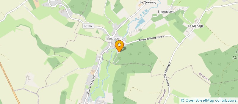 localisation de l'entreprise MONSIEUR YOAN BLED  BEUSSENT