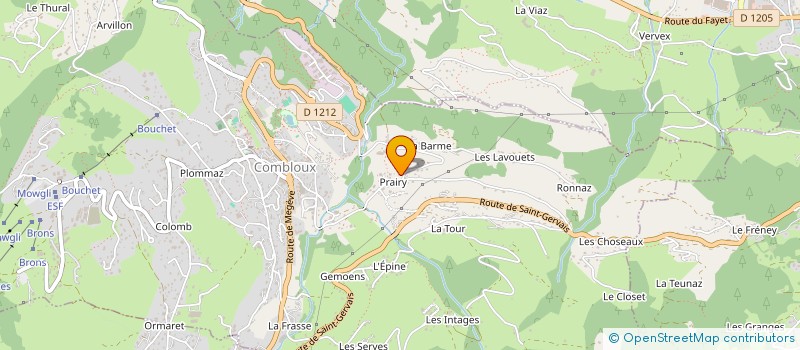 localisation de l'entreprise MONSIEUR YOAN BRECHES  COMBLOUX