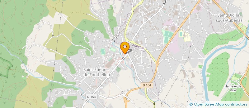 localisation de l'entreprise MONSIEUR YOAN BRIOUDE  SAINT-ETIENNE-DE-FONTBELLON