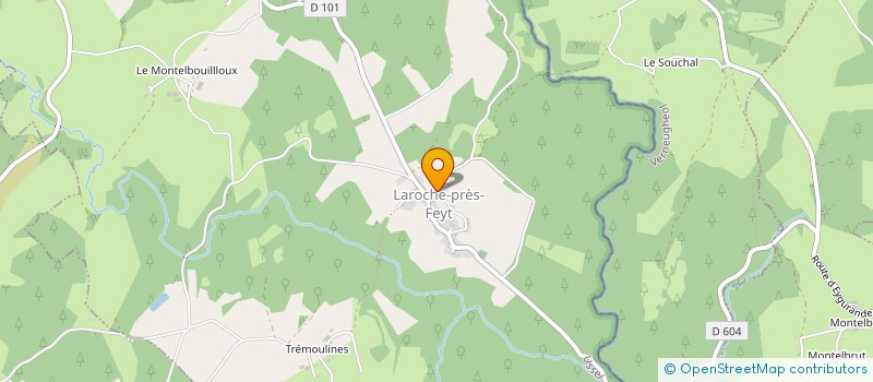 localisation de l'entreprise MONSIEUR YOAN BRUGIERE à LAROCHE-PRES-FEYT