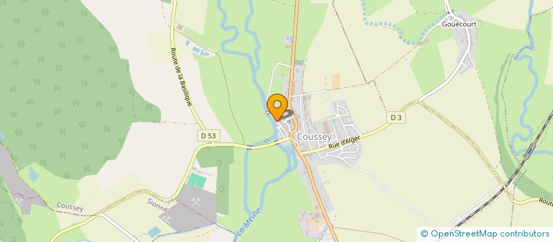 localisation de l'entreprise MONSIEUR YOAN BUNEL  TOLLAINCOURT