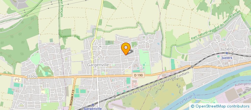 localisation de l'entreprise MONSIEUR YOAN CARRE  GARGENVILLE