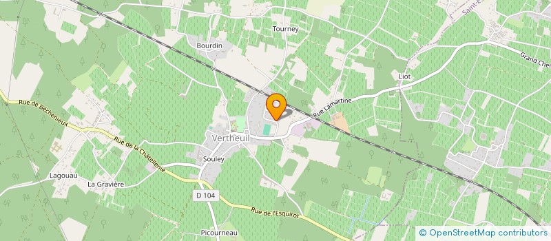 localisation de l'entreprise MONSIEUR YOAN CARRE PISTOLLET  VERTHEUIL