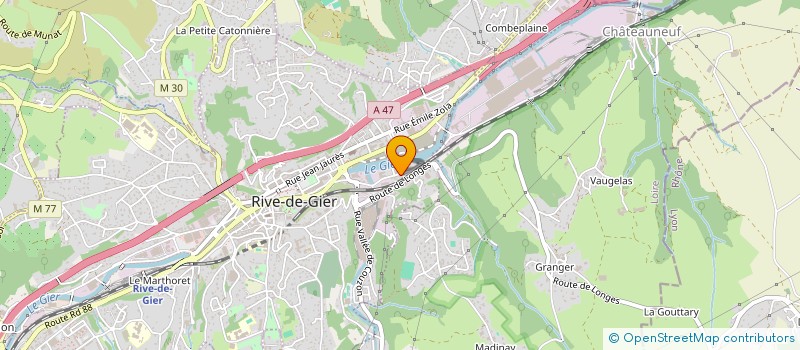 localisation de l'entreprise MONSIEUR YOAN CERESUELA à RIVE-DE-GIER