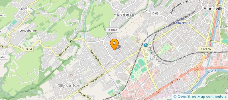 localisation de l'entreprise MONSIEUR YOAN CHAMIOT-PONCET à GILLY-SUR-ISERE