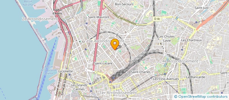 localisation de l'entreprise MONSIEUR YOAN CHAPTAL à MARSEILLE