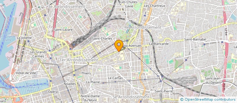 localisation de l'entreprise MONSIEUR YOAN COLOTTE à MARSEILLE