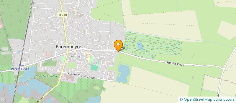 localisation de l'entreprise MONSIEUR YOAN COUGOT  PAREMPUYRE