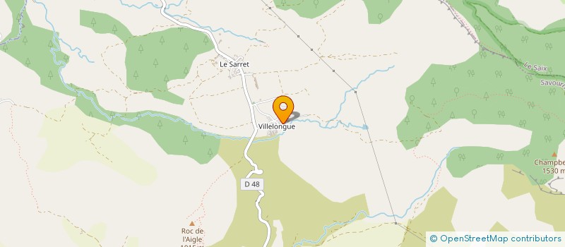 localisation de l'entreprise MONSIEUR YOAN DE ALMEIDA  SAVOURNON