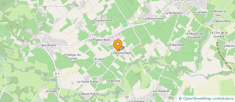 localisation de l'entreprise MONSIEUR YOAN DECATOIRE  LE LANDREAU