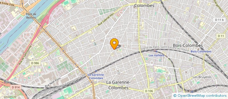 localisation de l'entreprise MONSIEUR YOAN DONICA à COLOMBES